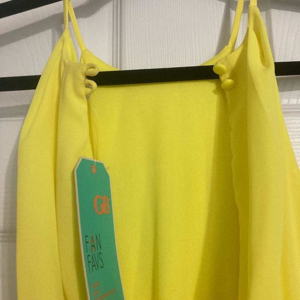 Yellow Gianni bini dress